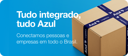 Azul Logística conectando pessoas e empresas em todo o Brasil